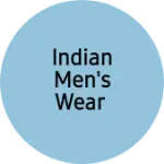 Business logo of Indian men's wear