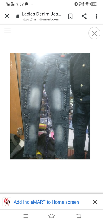 Ladies jeans chotiwala uploaded by Zahid ladies jeans on 5/24/2023