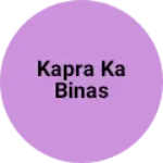Business logo of Kapra ka binas