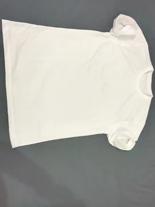 Plain white T-shirt  uploaded by Vaani Garments  on 5/24/2023