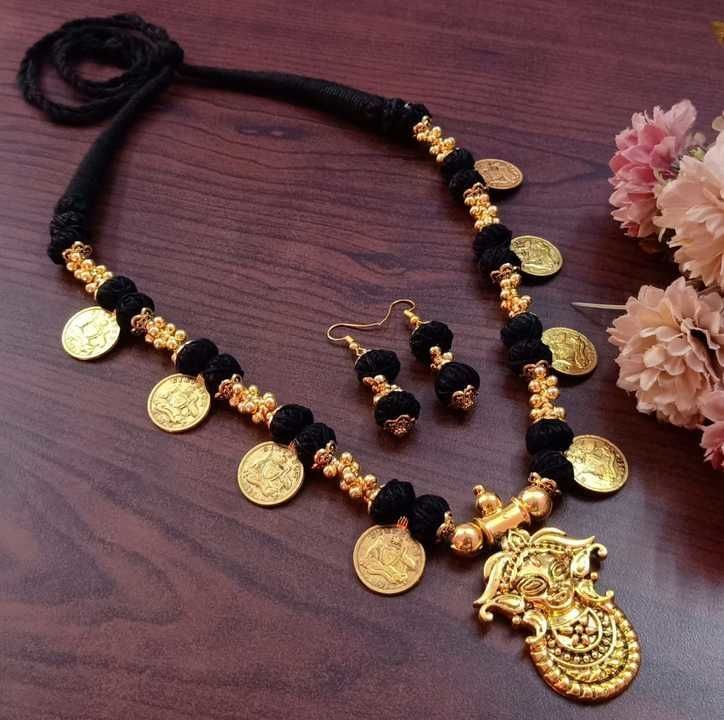 Durga Devi and coin cotton thread dori ball set  uploaded by Sandhya fashion jewellery on 3/11/2021