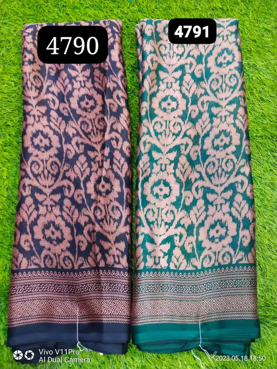 Signature chiffon cut 6.30 soft premium chiffon saree  uploaded by N k sarees on 5/24/2023