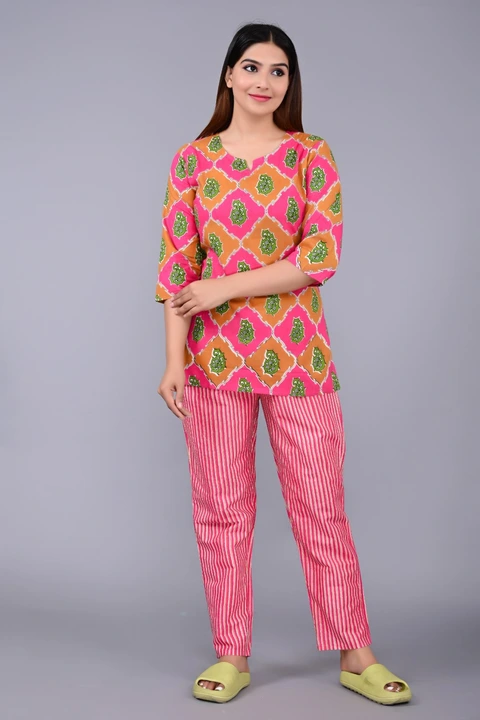Cotton night suits  uploaded by Bhagwati textile on 5/24/2023