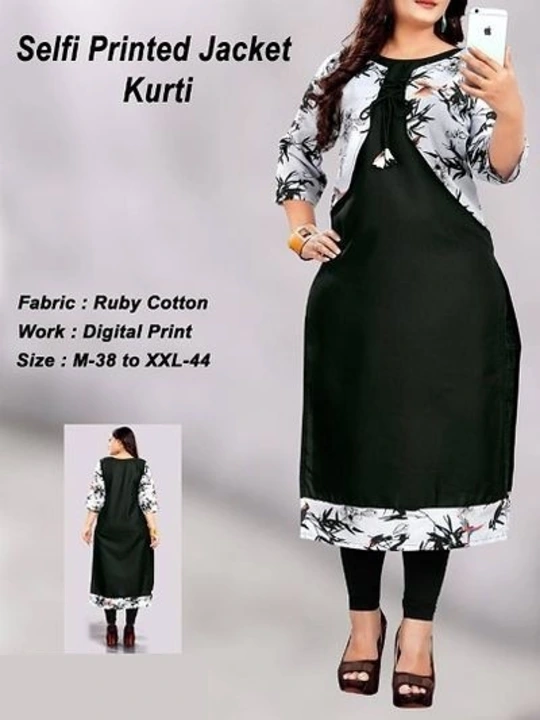Elegant Cotton Kurta With Jacket For Women's

Size: 
M
L
XL
2XL

 Fabric:  Cotton

 Pack Of:  Single uploaded by CHAMUNDA COLLECTION on 5/24/2023
