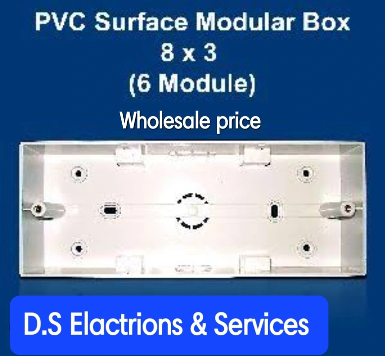 Surface box pvc uploaded by D.S Electronic & Services on 5/30/2024