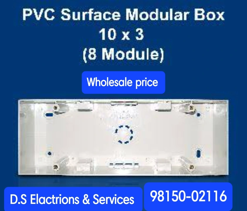 Surface box uploaded by D.S Electronic & Services on 5/30/2024