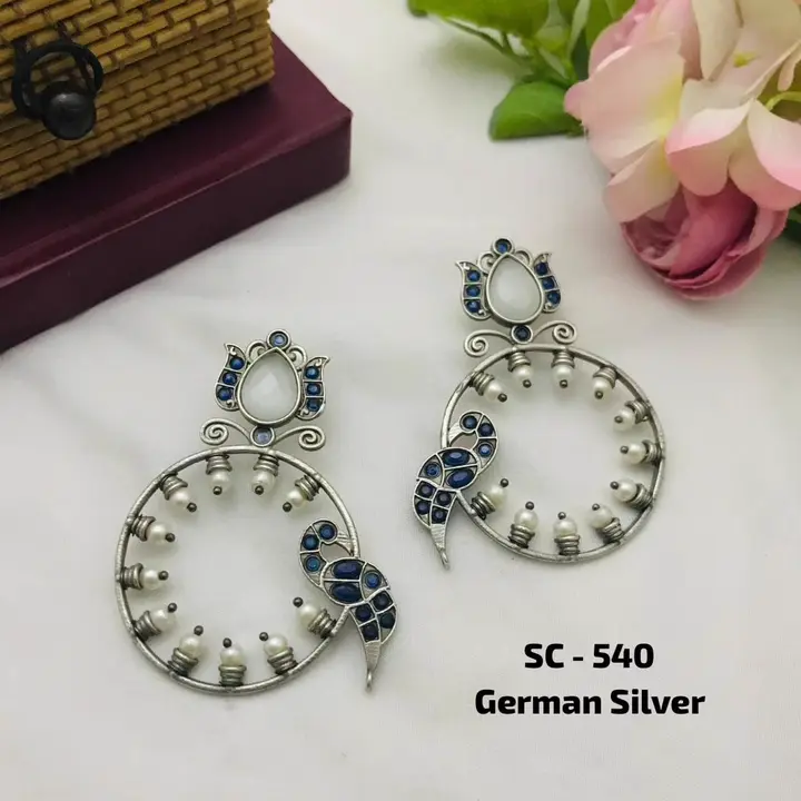 Silver earrings  uploaded by Shreevari fashion on 5/30/2024