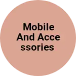 Business logo of Mobile and accessories