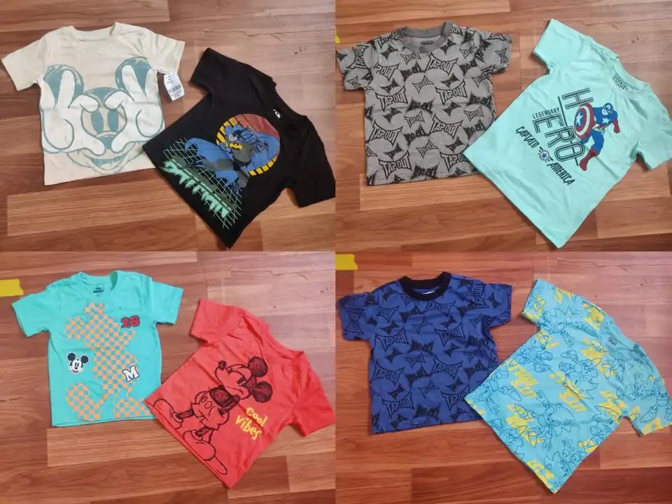 Boys branded original t shirts uploaded by Shiva Enterprise on 5/24/2023