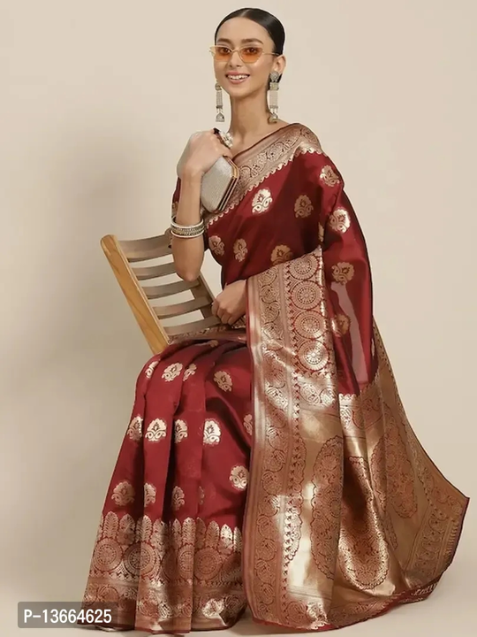 Banarsi Silk Zari Weaving Saree Collection  uploaded by VAIBHAV COLLECTIONS on 5/24/2023