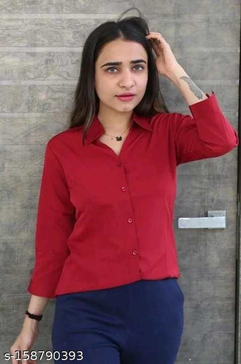 Women Formal Shirt for Office Wear  uploaded by IQQA AZZU FASHIONS on 5/24/2023