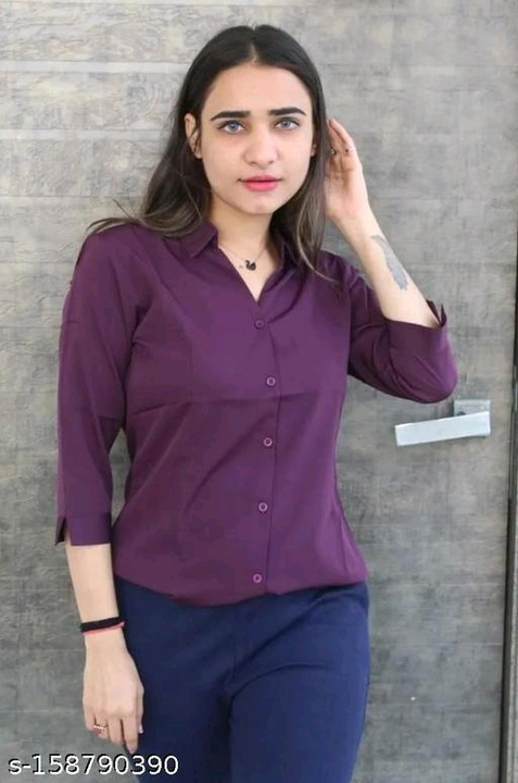 Women Formal Shirt for Office Wear  uploaded by IQQA AZZU FASHIONS on 5/24/2023