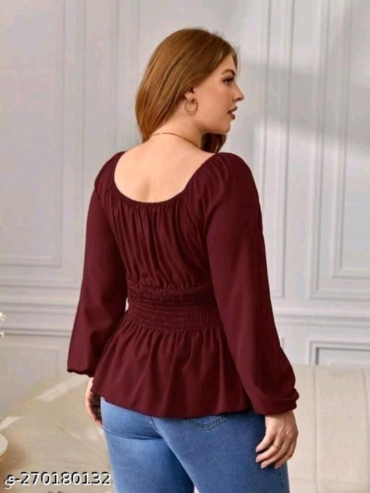 Off shoulder top for women outfit  uploaded by IQQA AZZU FASHIONS on 5/24/2023