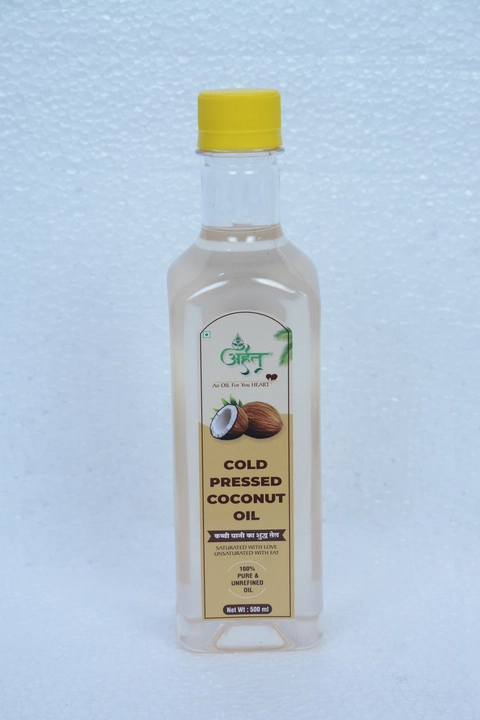 Cold pressed coconut oil:-500ml uploaded by Arhat herbal care on 5/25/2023