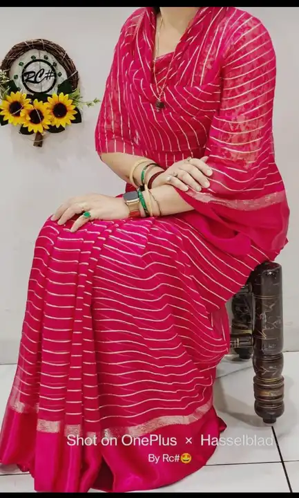 Today sale price 
💓presents very pretty saree

🥰🥰Original product🥰🥰

👉👉pure  jorhat fabric wi uploaded by Gotapatti manufacturer on 5/25/2023