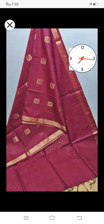 Pure Kota stepal saree  uploaded by Tussar ghicha silk saree  on 5/25/2023