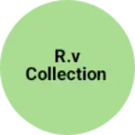 Business logo of R.v collection