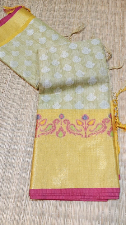 Tissue Banarasi weaving  uploaded by Riddhi Siddhi Sarees (Samriddhi) on 5/25/2023