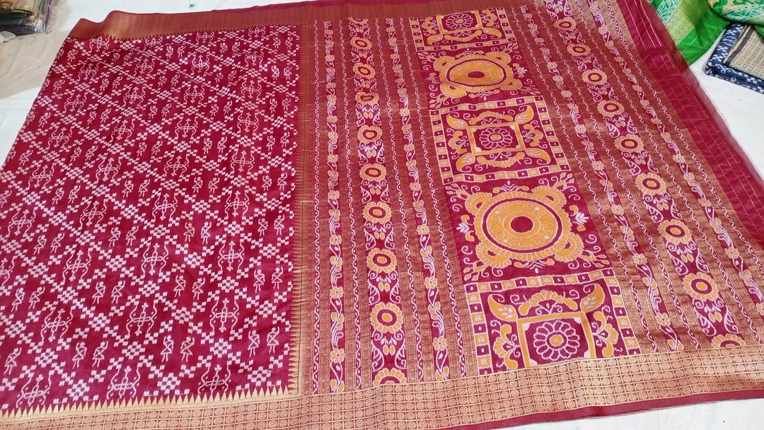 Semi silk uploaded by Riddhi Siddhi Sarees (Samriddhi) on 5/25/2023