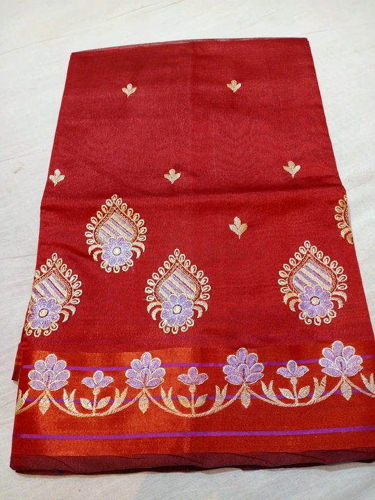 Banarasi embroidery  uploaded by Riddhi Siddhi Sarees (Samriddhi) on 5/25/2023