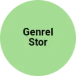 Business logo of genrel stor