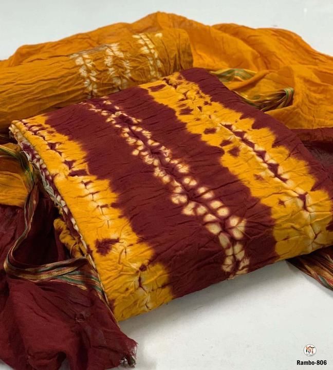 Badhni dress material uploaded by AROHI ONLINE SHOPPING CENTRE on 3/11/2021