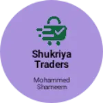 Business logo of Shukriya traders