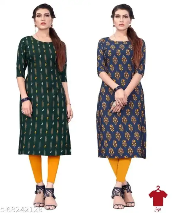 CREPE KURTI uploaded by Vijay Creation on 5/25/2023