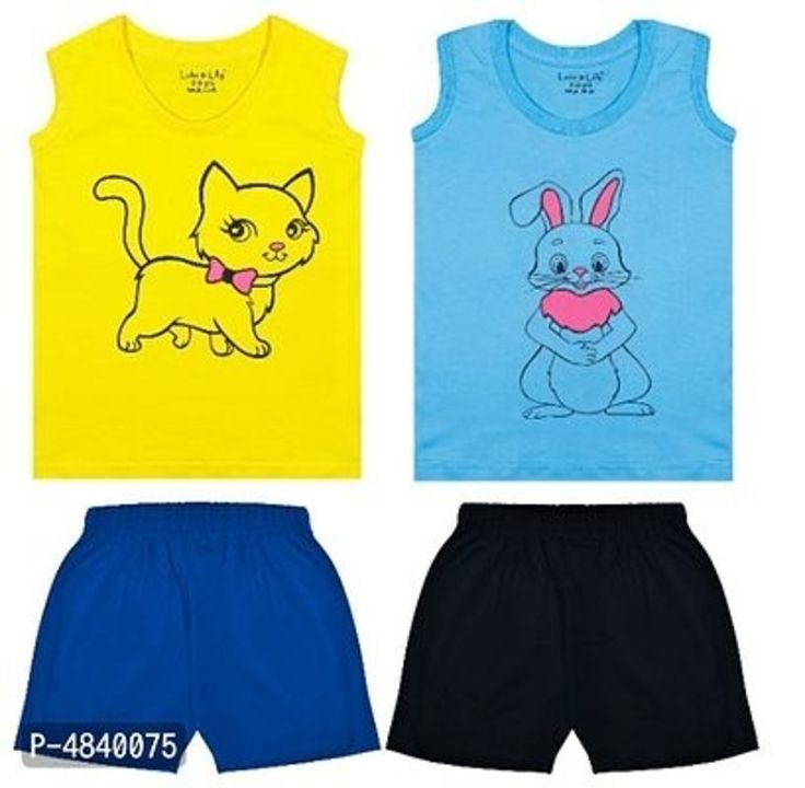 BOYS T-SHIRTS WITH SHORTS COMBO uploaded by SN creations on 3/11/2021