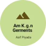 Business logo of AM K.G.N GERMENTS