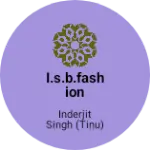 Business logo of I.S.B.FASHION HOUSE
