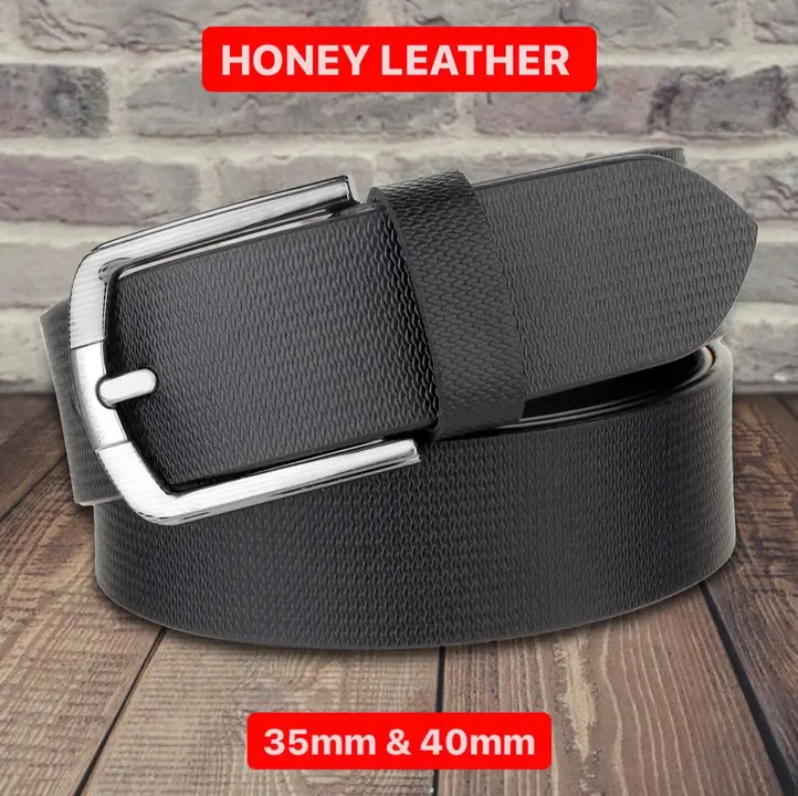 Honey leather belt uploaded by business on 5/25/2023