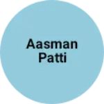 Business logo of Aasman Patti