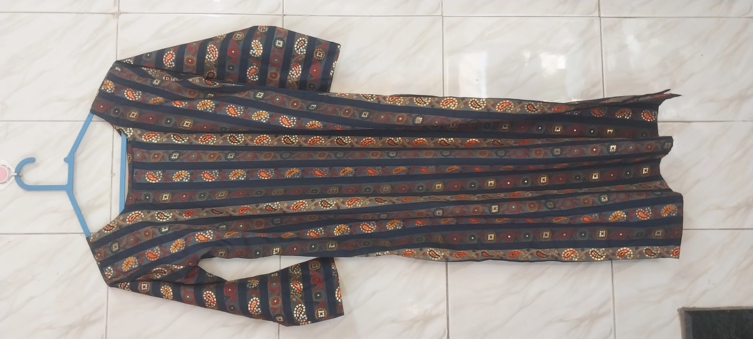 American crape kurti uploaded by Meera Collection on 5/25/2023