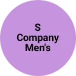 Business logo of S company men's ware