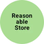 Business logo of Reasonable store