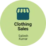 Business logo of Clothing sales