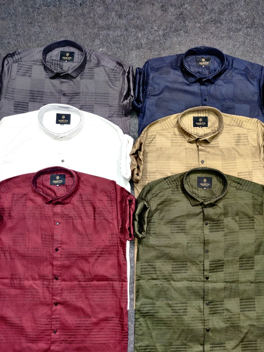 MEN'S TWILL COTTON DISCHARGE PRINTED SHIRTS FOR WHOLESALE BY HARITHWEAR  uploaded by business on 5/25/2023
