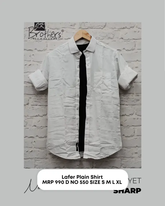 Men's Lafer Cotton Palin Shirt  uploaded by Jk Brothers Shirt Manufacturer  on 5/25/2023