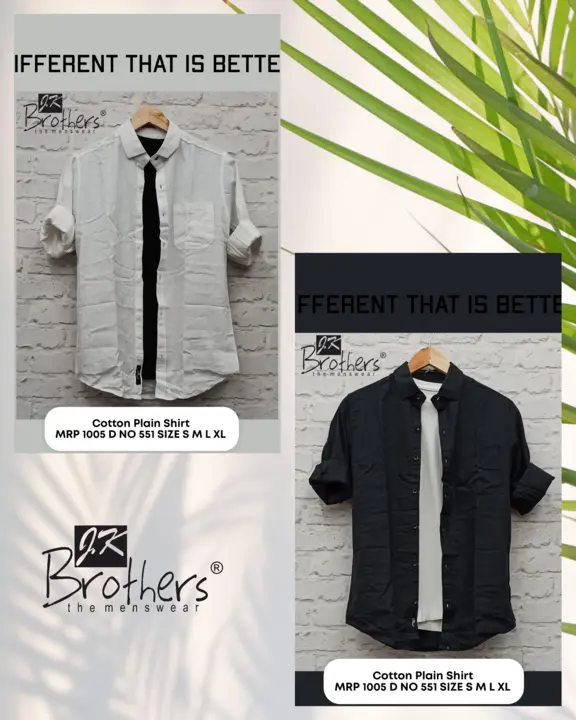 Men's Cotton Plain Shirt  uploaded by Jk Brothers Shirt Manufacturer  on 5/25/2023