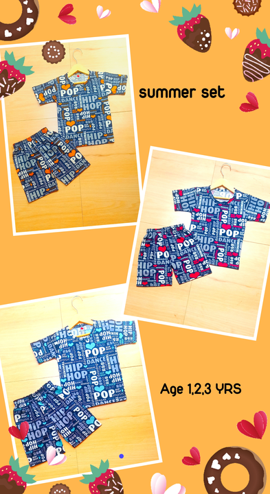 Summer Print Set ,, Size 18.20.22 uploaded by business on 5/25/2023