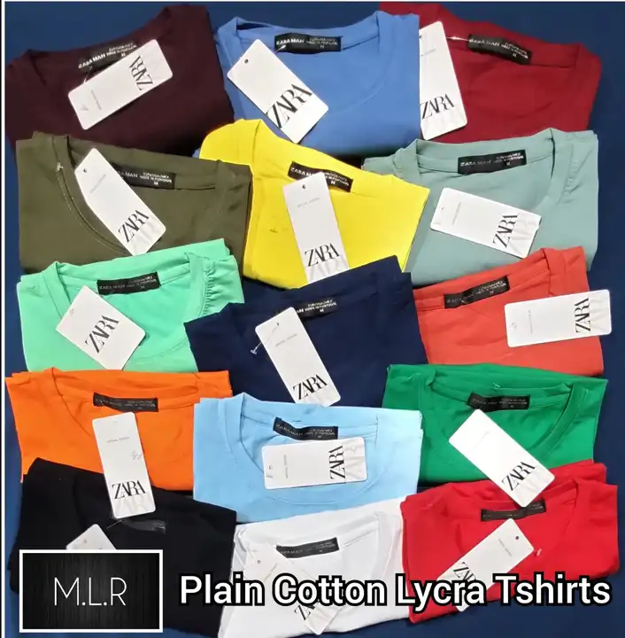 Cotton lycra tshirts  uploaded by CRIBET on 5/25/2023