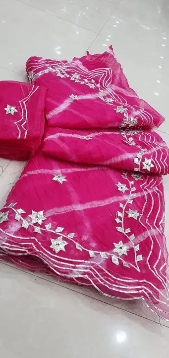 Product uploaded by Jaipuri wholesale gotta patti kurtis nd sarees on 5/25/2023