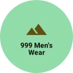 Business logo of 999 men's wear