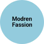 Business logo of Modren fassion