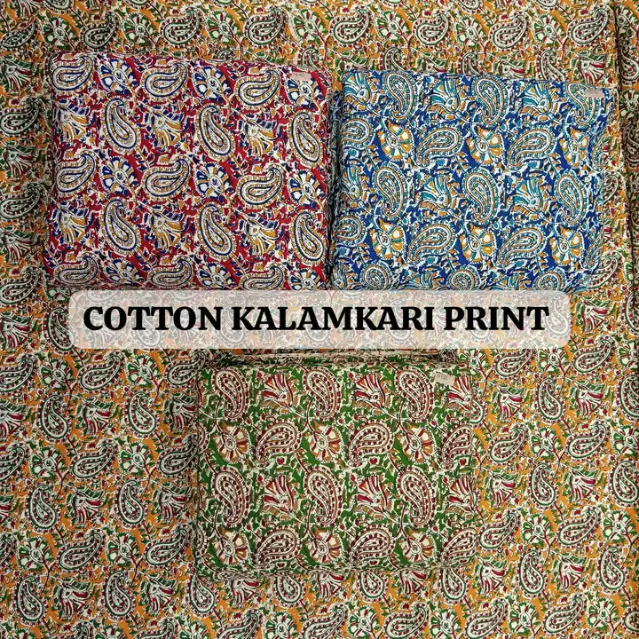 Cotton kalamkari print uploaded by MATAJI TEXTILES on 5/25/2023