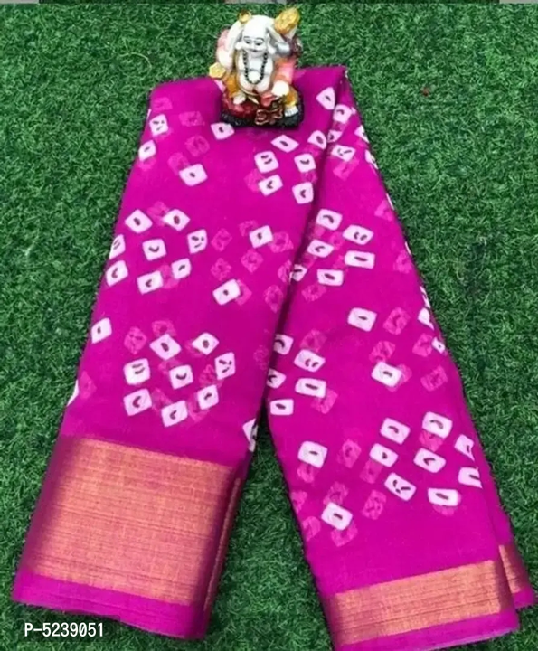 Beautiful Cotton Saree With Blouse Piece  uploaded by VAIBHAV COLLECTIONS on 5/25/2023
