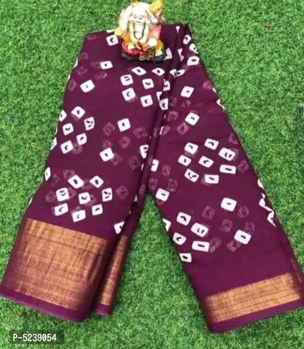 Beautiful Cotton Saree With Blouse Piece  uploaded by VAIBHAV COLLECTIONS on 5/25/2023