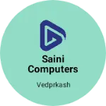 Business logo of Saini computers