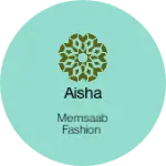 Business logo of AISHA